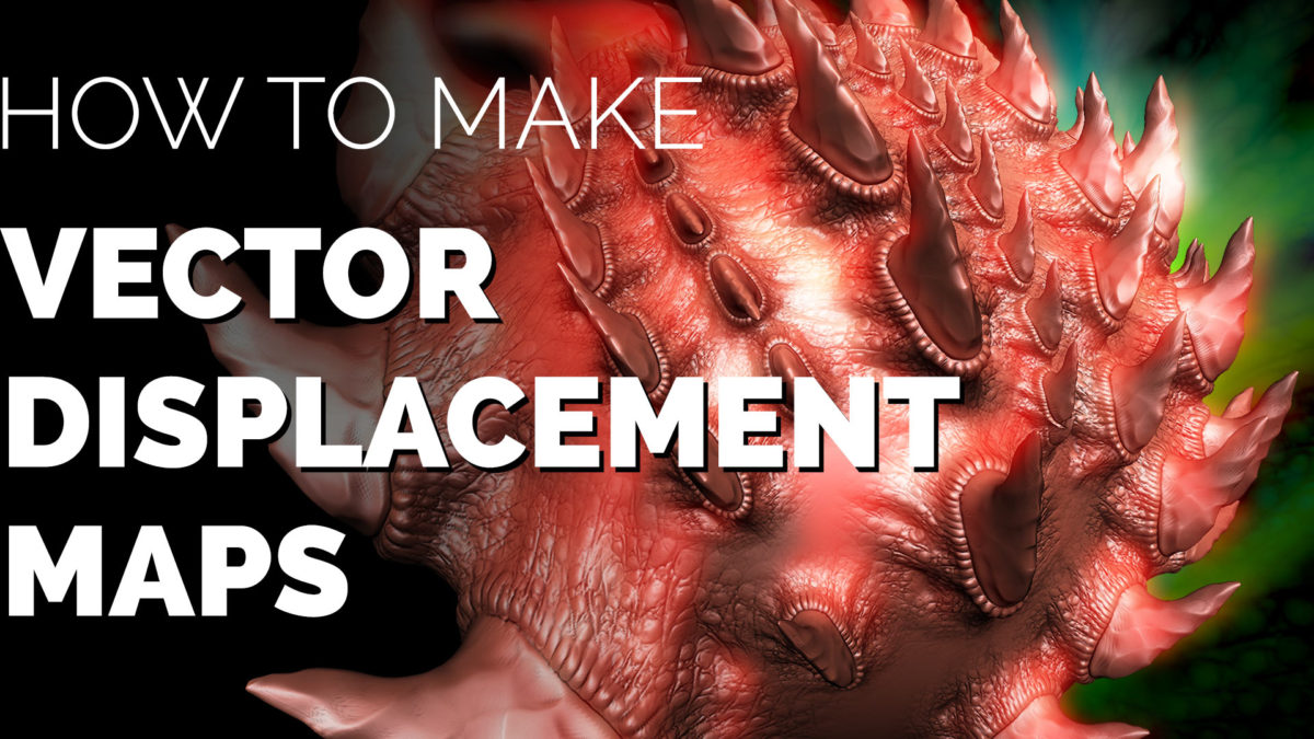 Using Vector Displacement Maps in Mudbox