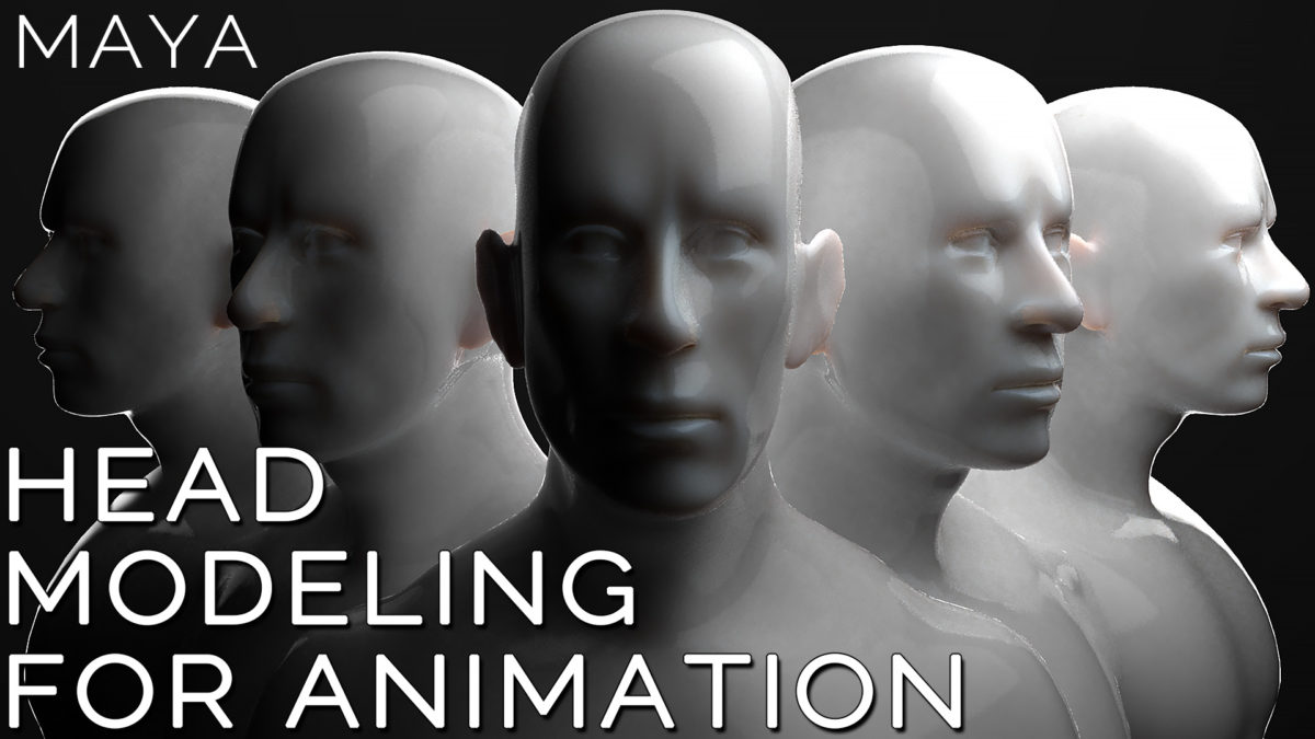 Learn to model a head for animation the right way
