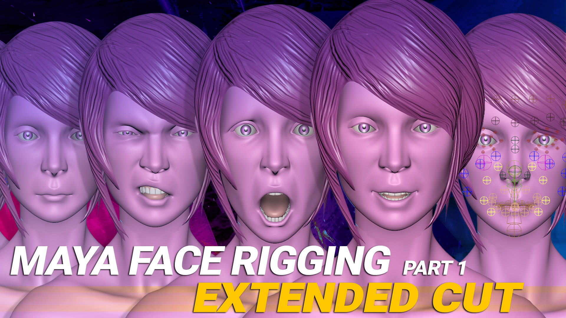 rigging a face in maya rigging a face in maya